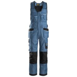 Blå Håndverkshelbukse DuraTwill - Snickers Workwear 0212