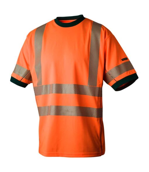 Oransje T-skjorte med Coolplus
