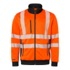 Oransje jakke med 3M refleksbånd