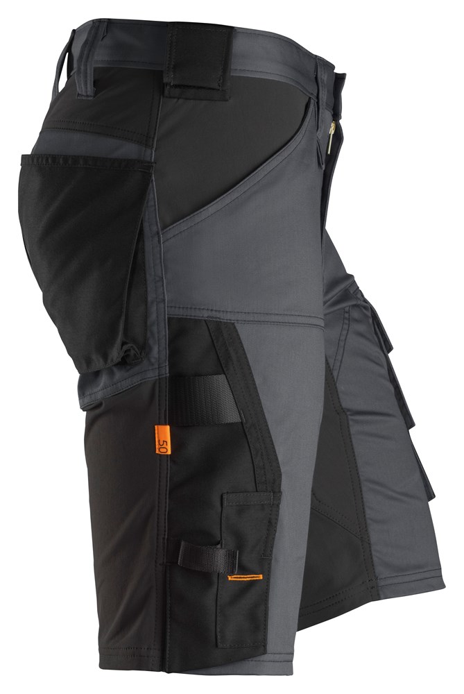 Stålgrå shorts Allroundwork - Snickers Workwear 6143