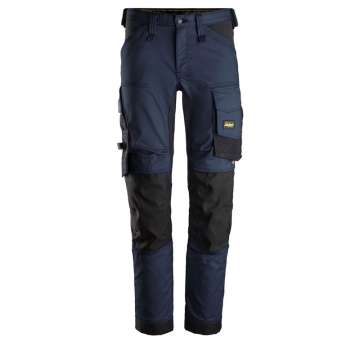 Marineblå stretch arbeidsbukse - Snickers Workwear 6341