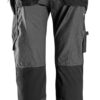 Stålgrå arbeidsbukse med hylsterlommer 6902 - fra Snickers