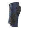 Marineblå FlexiWork stretch shorts - utmerket bevegelsesfrihet -fra Snickers workwear