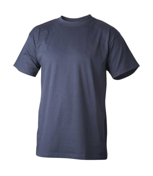 Marineblå t-skjorte - 100% bomull