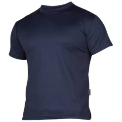 Marineblå funksjons t-skjorte