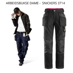 Arbeidsbukse dame – Snickers 3714