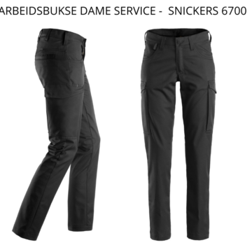 Service arbeidsbukse dame – Snickers-6700