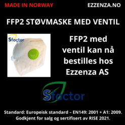 Støvmaske FFP2 med ventil